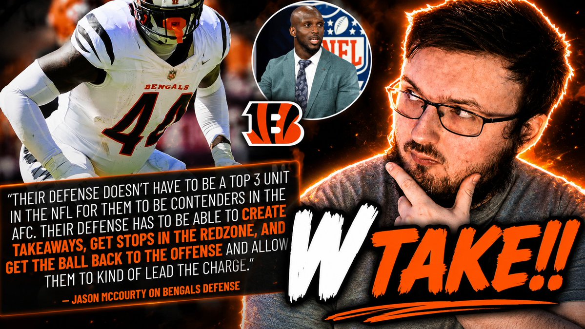 firststopbengal's tweet photo. BENGALS FAN REACTS TO JASON MCCOURTY SAYING THE TRUTH ABOUT THE 2026 BENGALS!!
https://t.co/hkgxJaYL8o
#bettingpicks #PrizePicks #SportsBettingTips #WhoDey📷📷📷 📷 https://t.co/dDvRRFPfiO
