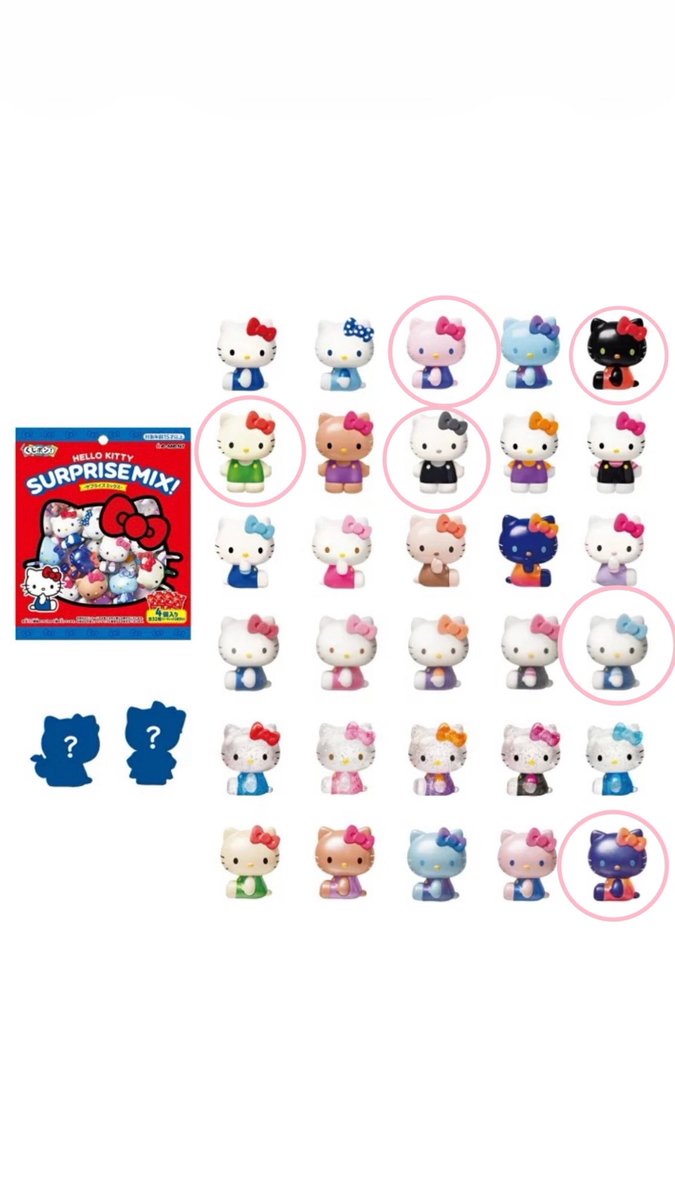 s_ri1215's tweet photo. サプライズミックス　ハローキティ
【買い取り希望】
定価1430 （4個）357端数の為

定価360円＋送料でお願いします🩵🫧
まとめて買い取りしてくださる方優先いたします🫧☁️🤍

【譲】3.5.6.8.20.30.

大阪茶屋町で受け渡しか、郵送対応可能ですよろしくお願いいたします💞💞 https://t.co/LXx0cKY6Z4