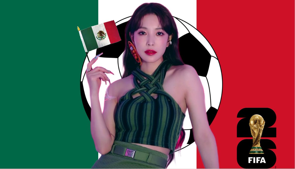 BoAsoba's tweet photo. ¡Viva México!
Let's go, México! 🔥
Eres The Greatest, I trust you will Be the One! ¡Sí se puede!
🇲🇽 ⚽
Jumping for the World Cup! 🏟️
#BoA #BoAkwon https://t.co/YeCAIQhyAg