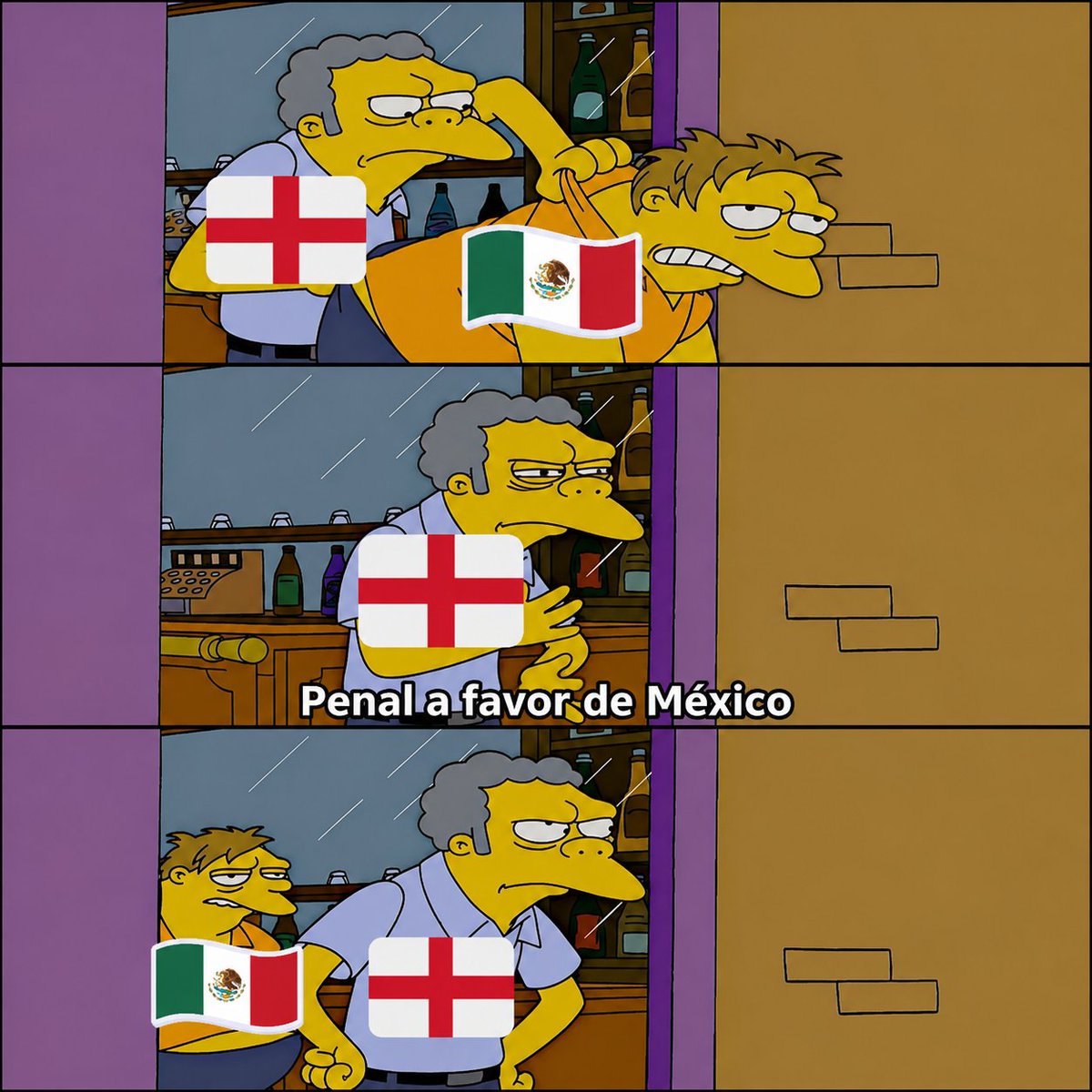 DileaChuy's tweet photo. México no se va. Penal a favor de México 
#MEXENG https://t.co/XJloEm0JL4