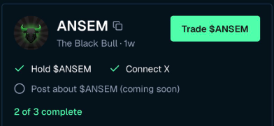 wigglestaff_'s tweet photo. All these post asking about the third checkmark for solana:9cRCn9rGT8V2imeM2BaKs13yhMEais3ruM3rPvTGpump 

Looks like it's locked behind reading comprehension apparently

Don't forget to sign up on bullpen for the airdrop https://t.co/aWWkIN7r7k https://t.co/bwZ5sByebF