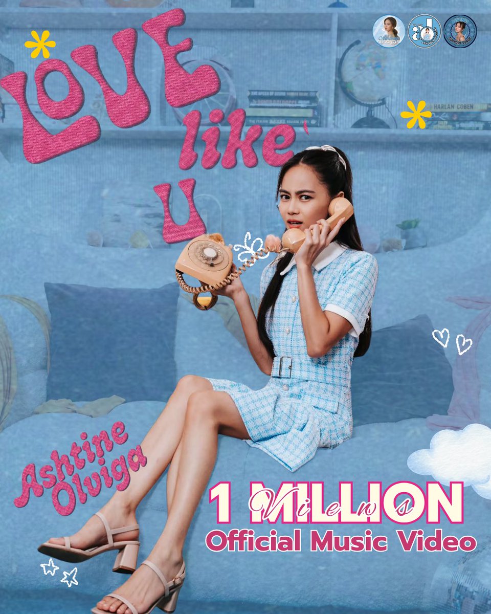 ashlingsofc's tweet photo. LOVE LIKE U Music Video has officially reached 1 MILLION VIEWS! 🎉💙

A truly well-deserved milestone! Congratulations, Ashtine! Thank you to everyone who streamed and supported every step of the way. 

Let’s keep the momentum going and continue streaming as we reach even greater milestones together! ✨🎶