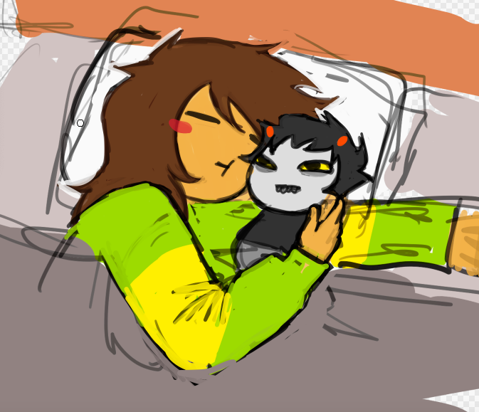 deckstrider's tweet photo. good night prince (karkat) https://t.co/afLbn79myL