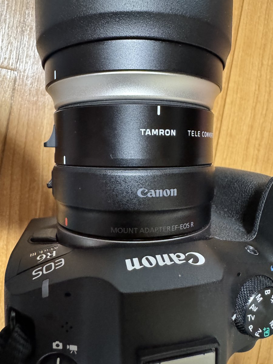 TC-X14(CANON用なので末尾にEが付く)が届いたので試してみた。 レンズ