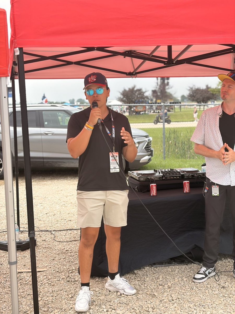 adam__garza's tweet photo. Full-Circle 1️⃣5️⃣ Years Later…

It all started for me @ChicagolndSpdwy in 2011, I knew right then and there racing was for me. 

1️⃣5️⃣ years later, I return to be part of @NASCAR through @ENASCARGG and @PioneersGG, it’s such a dream come true. 

What a weekend, I’m so grateful. https://t.co/hR1H7zDeLy