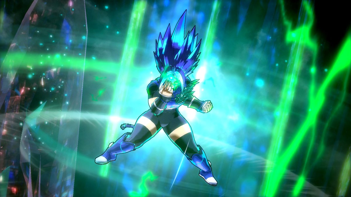 KGames9000's tweet photo. Gonna be real, not a huge fan of USH, but I was bored today and had no plans so I gave it to Blue Evolved Sabi, so enjoy I guess lol #xenoverse2mods #xenoverse #dragonball #oc https://t.co/NJKfqbUlYq