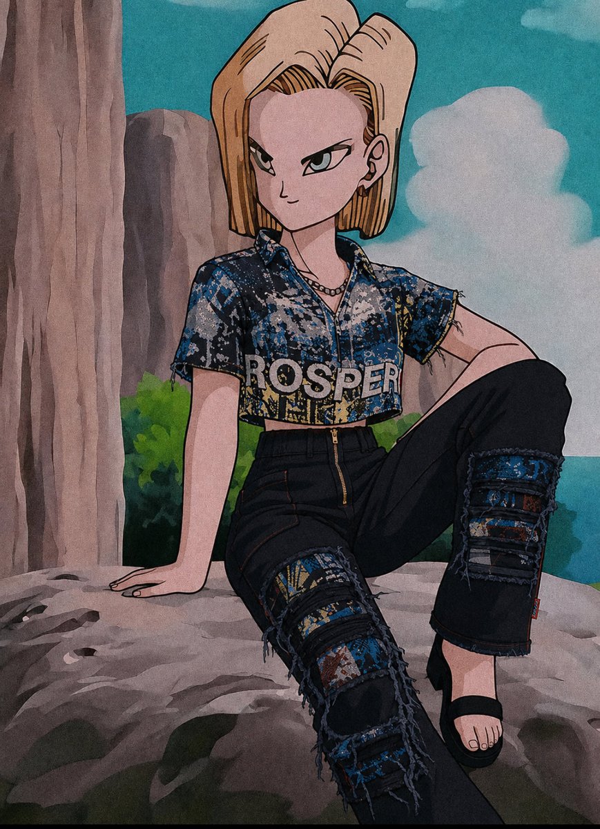 Cologeworldwide's tweet photo. We styled some Z fighters in garments from our upcoming #TEXTURES collection. What y’all think?🫣🪡🔥 #DragonBallZ https://t.co/ygelEqagx9