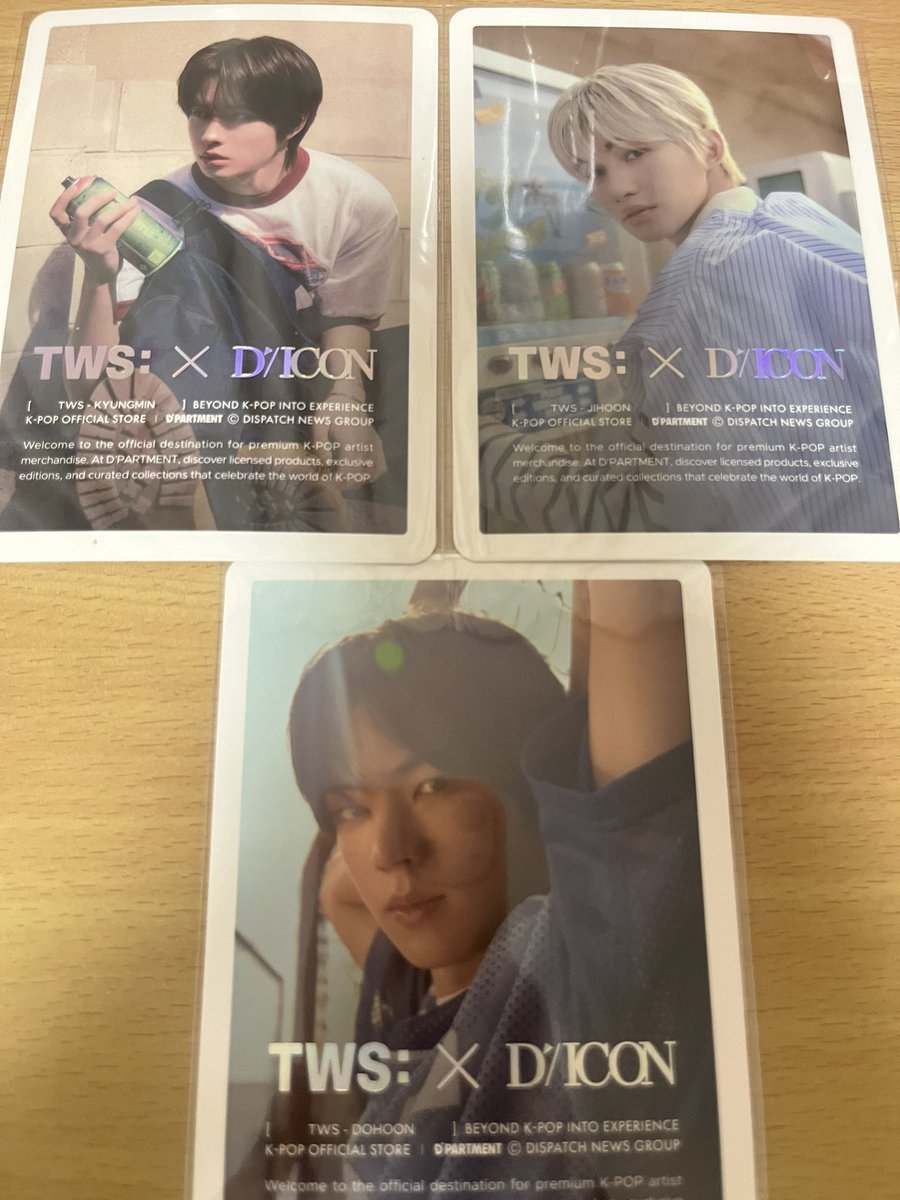 y5onj's tweet photo. TWS DICON D'ICON POPUP トレカ 缶バッジ チェキ 交換

譲 ｜ ドフン ハンジン ジフン ギョンミン
求 ｜ 未所持ヨンジェ ( ALT記載 )

郵送のみ📮♡

お気軽にお声掛けください（ ᵕ̩̩ ᵕ̩̩ ） https://t.co/7JZxqnzjXg