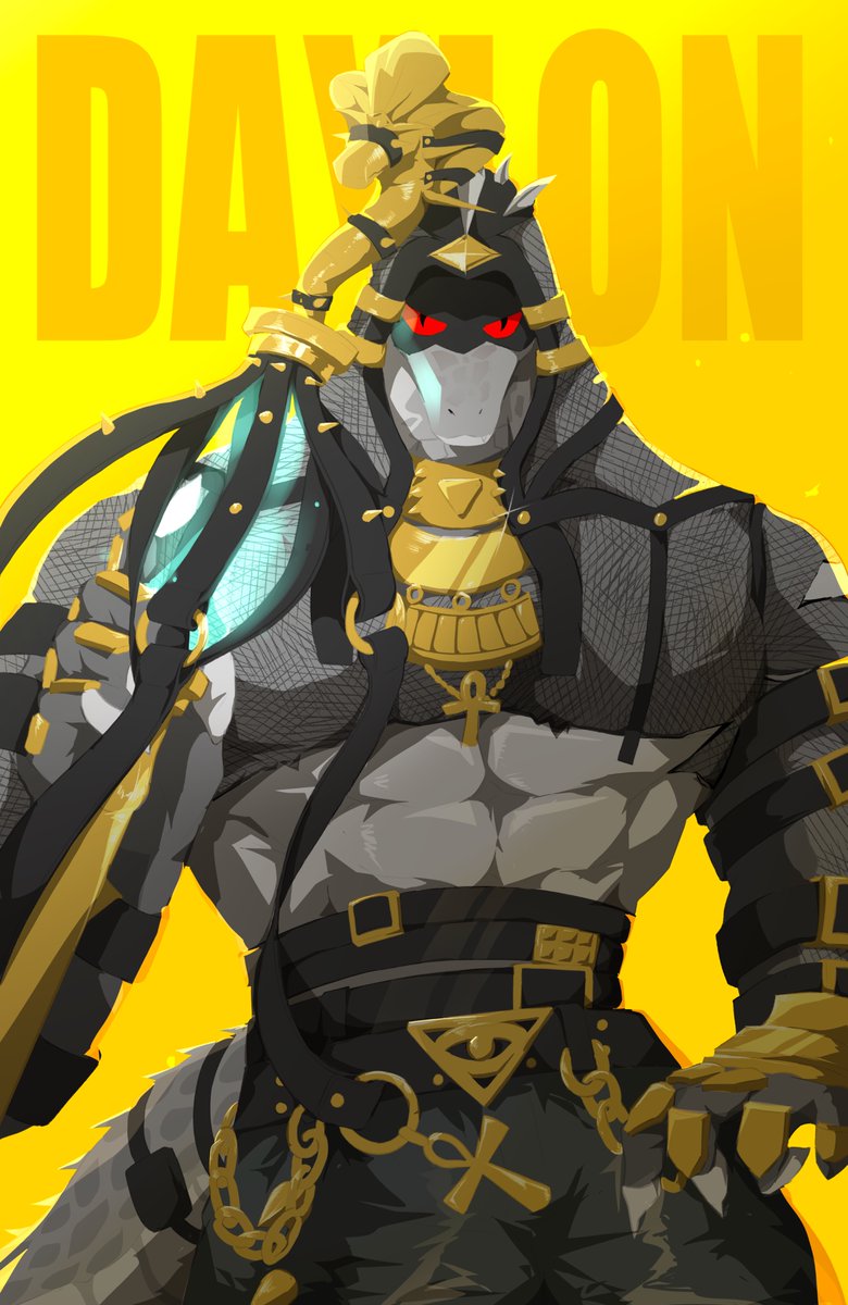 SIRBST's tweet photo. DAYLON 🦎

#dislytefanart https://t.co/nkL1Y0DP5I