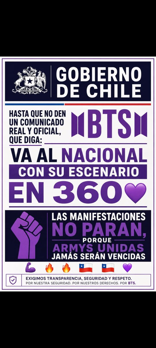 Roja53C's tweet photo. No somos un fandom normal, somos un ejército de seguidoras que nos organizamos y logramos cambios, seguimos en la lucha, nada ha cambiado, hasta que nos digan está que confirmado !! https://t.co/aflFqGXETT