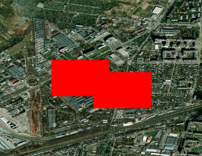 AMK_Mapping_'s tweet photo. The target of these missile strikes was an S-300 surface-to-air missile plant in Kyiv. 

Secondary detonations were heard for over an hour after the strikes. Nearby residents were ordered to remain indoors.

NASA FIRMS data shows that large fires continue to burn at the plant. 

Coordinates: 50.385591, 30.356629