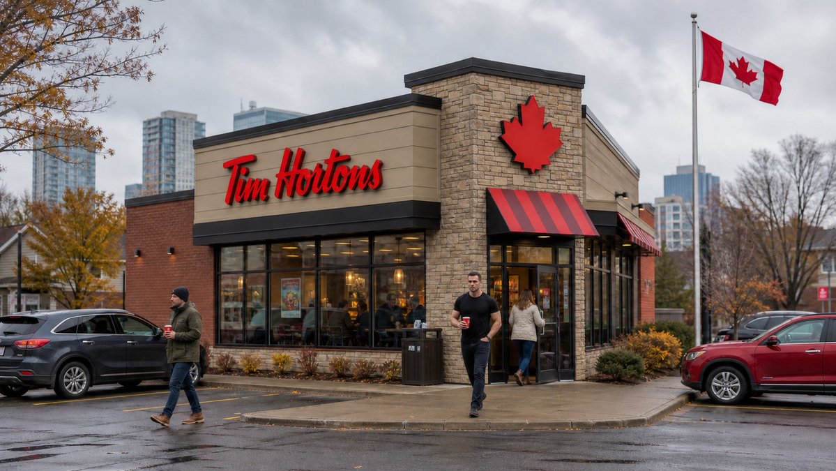DegenApeDev's tweet photo. Hey Canadians 🇨🇦

Be Honest! 

Are you still eating at Tim Hortons in Canada? https://t.co/q53d2JnkHd