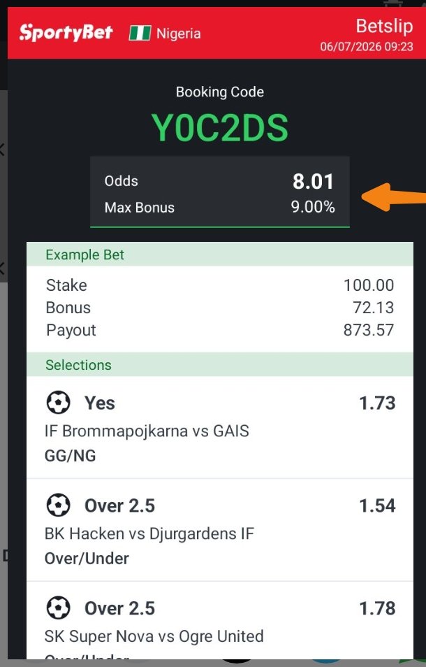 Prudentipz's tweet photo. Global stats⚽
Sporty BET.

Y0C2DS

STAKE RESPONSIBLY🔞 https://t.co/DRm9FDGQoK