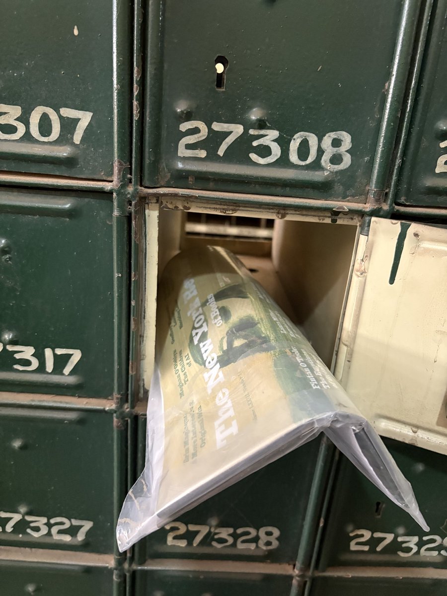 Roduza's tweet photo. NYRB in Kampala: It’s always a pleasure to receive mail the old-fashioned way. https://t.co/F7wUf6ztZM