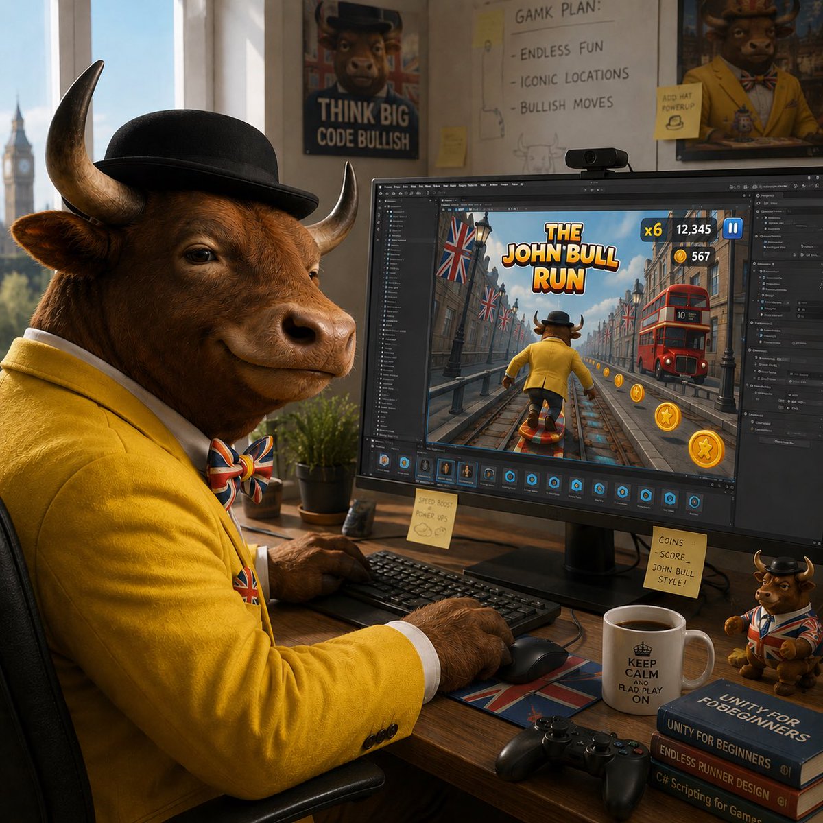 TheJohnBullCoin's tweet photo. Something big is coming… 
Follow us to stay tuned🐂📈
#memecoin
#crypto
#tothemoon
#skyrocket
#johnbull https://t.co/V1mHbKcysa