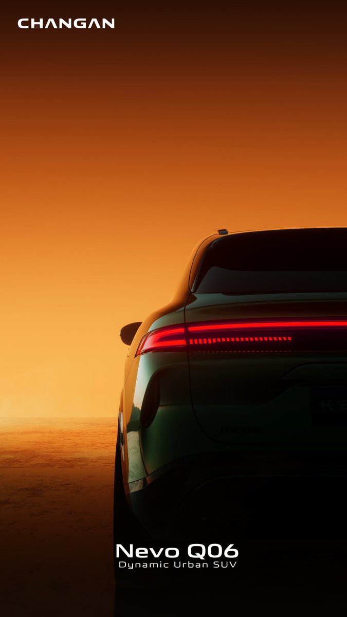 globalchangan's tweet photo. The wait won't be long. NEVO Q06 is almost here. ⚡️

#CHANGAN #SmartYourFuture #VastOceanPlan https://t.co/Q7JaZim88h