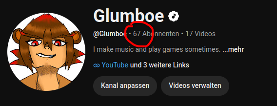 TheRealGlumboe's tweet photo. Thx for subbing ^^ ... wait a minute.... https://t.co/56askJcbAF