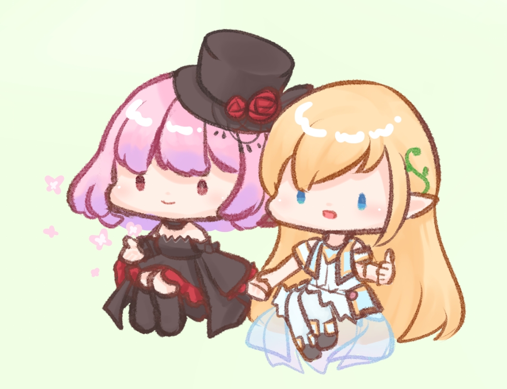 EBNNwww's tweet photo. 小蝴蝶和小女王 https://t.co/zvdnrePjDZ