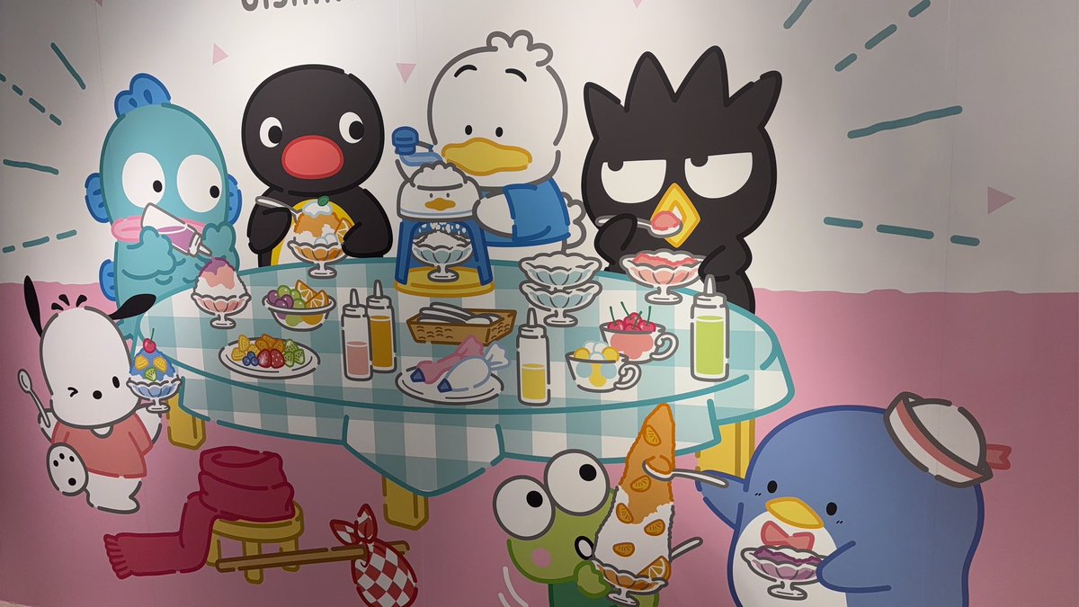 ピンガが好きなので ドリンク🥤嬉しい。シールも嬉しい。 かわいいが