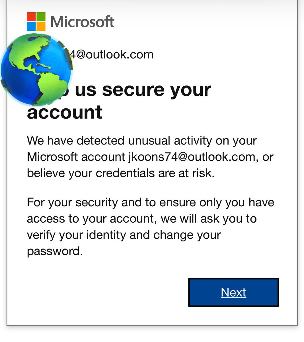 trpstarrn's tweet photo. @maikah10744 Yo bro…I get access to one spammed outlook but e dey show suspicious activity even though the logs don enter https://t.co/SAmYZWgxh7