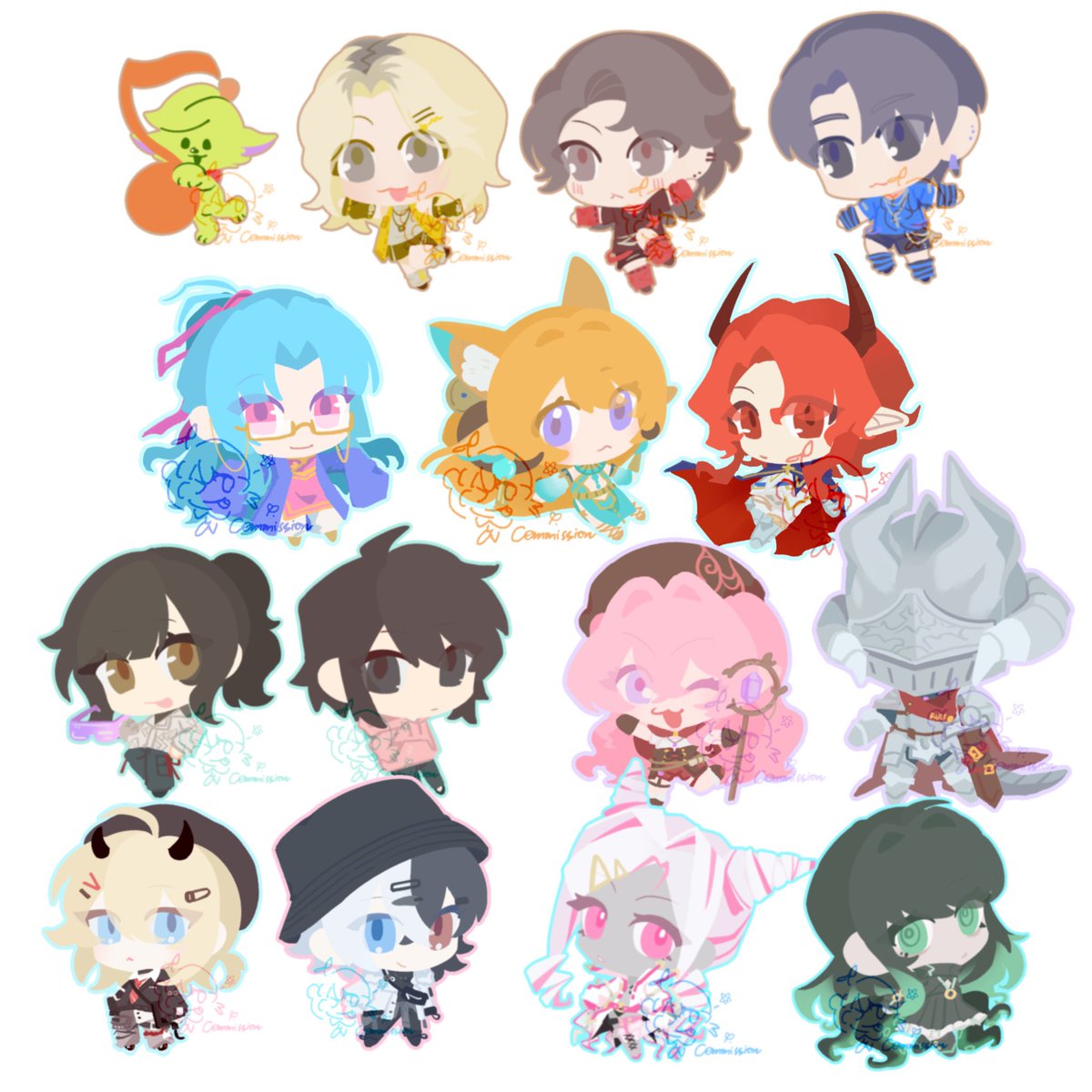 enbitsu02406's tweet photo. commission https://t.co/NwYb08vVJq