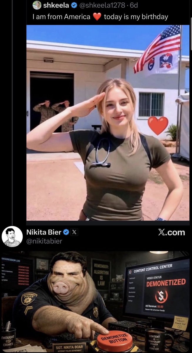 BnbIcemoney's tweet photo. 😂 Imagine grinding for months, building an audience, then one random joke about your location triggers the algorithm:
"You said you're from America but posted from Ajegunle? 🚨 Community Guidelines violation!"
💀 Content: Demonetized
💀 Appeal: Rejected
💀 Ad Revenue: $0.00
Meanwhile on Drops Social:
"You dey joke? No wahala." 😎💧
Your account remains yours, your audience remains yours, and you can still earn from your activity.
🔴 Web2: "One wrong move and we press the red button."
💧 Drops Social: "Relax, create, engage, earn."
https://t.co/I5QHA4dWB4
https://t.co/I5QHA4dWB4
Referral code 👉 bnbicemoney 
🎁 I'm in a good mood today! Anyone who joins Drops Social today using my referral code and shows proof stands a chance to receive some $DROPS from me. 💧😎