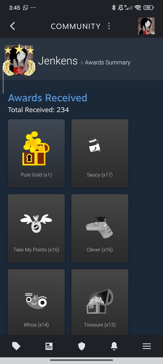 ___sz___sz___'s tweet photo. @bluedragonda3rd @trizzynn_ Eu particularmente comprava pela ggmax, basicamente você contratava a quantidade de pontos desejada e eles mandavam em forma de prêmios da comunidade. Porém a steam removeu isso :(. Ao invés de gastar RS2600, bastava RS60 para a mesma quantidade de pontos. https://t.co/Aoi9QcmjT0