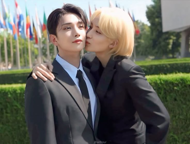 3OO4J's tweet photo. by the way Happy International Kissing Day! 💋 https://t.co/dl9sRceqYw