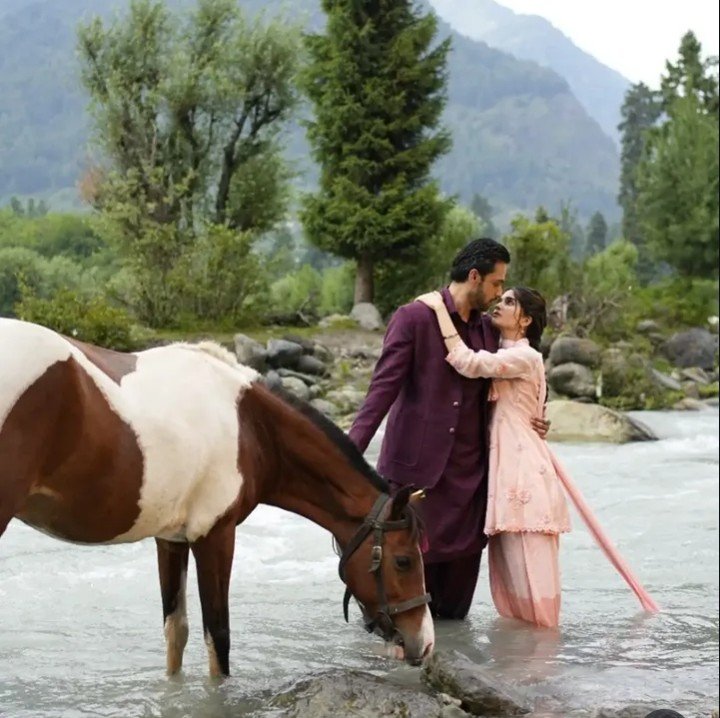 idgftoanyone123's tweet photo. Asuehbdufhdnnskajqbbwkskm😭
Horse aap hamare sath chaliyei inn dono ko akela chhod dijiye🧚🏻‍♀️! Esa lag raha hai abhi kiss kar lenge 🤭
#seherhonekohai #Maher https://t.co/vrRRMW82uD
