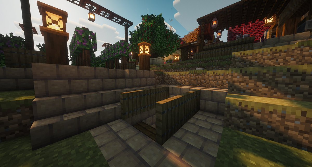 2cymbalss's tweet photo. Wine cellar + vineyard in my #moddedminecraft single player world using Let’s Do Vinery in the Aged modpack https://t.co/xCxDNWT6s7