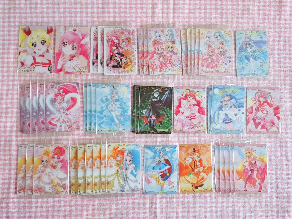 soleil_trade_15's tweet photo. 【プリキュア　ウエハース　交換／譲渡】

譲》ウエハース13　過去弾　HR
求》画像④

●初回の方プロカ必読
●まとめての方優先
●郵送のみ

ある程度交換決まり次第譲渡切り替え予定。
お声がけお待ちしております🙇‍♀️ https://t.co/ka3N64cGfM