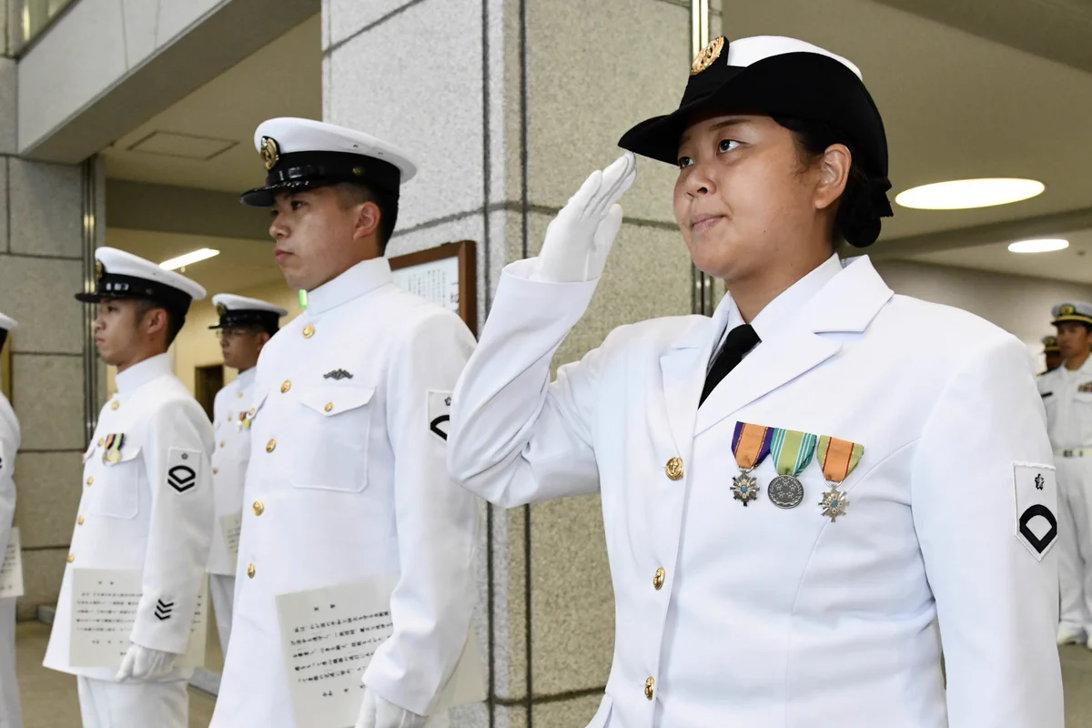 優等賞　海上自衛隊　第一術科学校 海上自衛隊 第1術科学校【公式】 na platformě X: „7月1日に行われた
