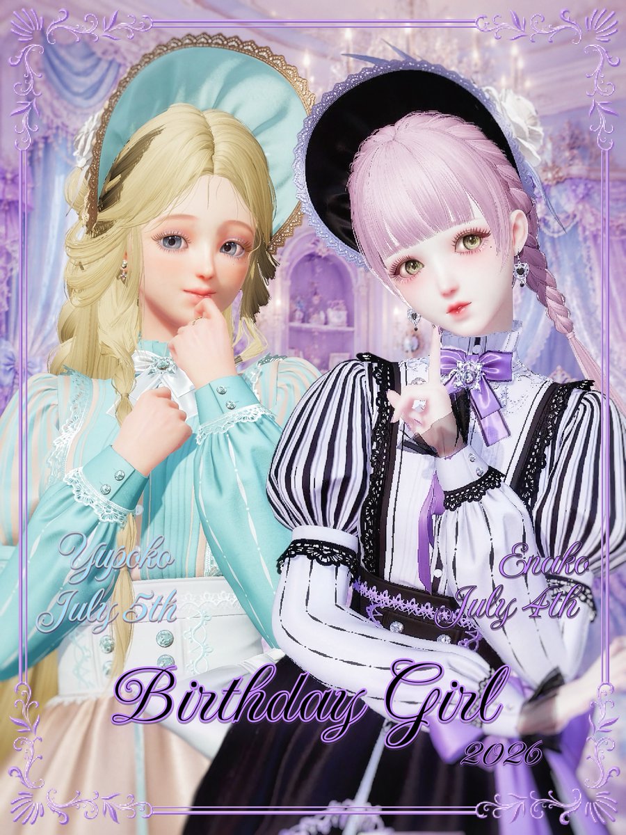 yupoko_kira's tweet photo. 💜えなこちゅん💜
🎉🎂🥂𝐻𝑎𝑝𝑝𝑦 𝑏𝑖𝑟𝑡ℎ𝑑𝑎𝑦💐🧸🎁

今年もお祝いできて嬉しい♡
これからも毎日が素敵になりますように🪄︎︎✨ https://t.co/axbnWDsVn2