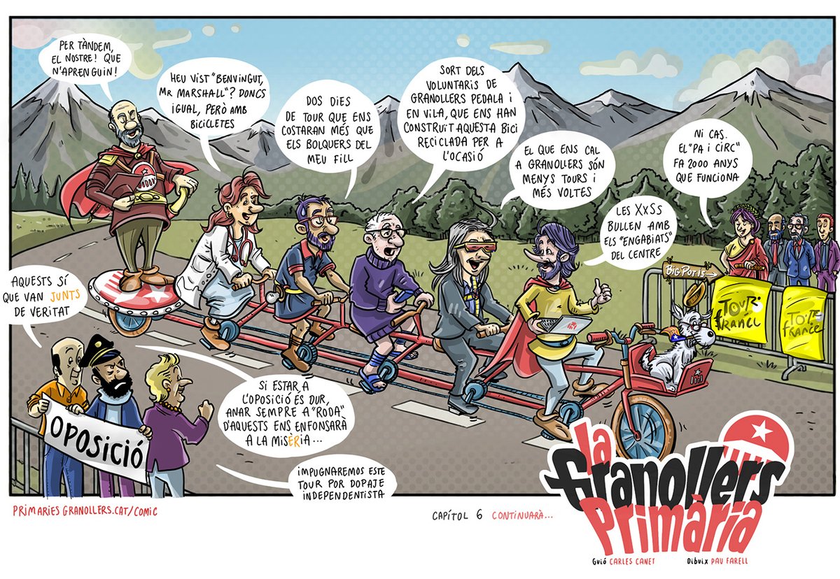 PrimariesG's tweet photo. 🚴‍♂️ El Tour de "La Granollers Primària" ja ha sortit i ha generat tot tipus de reaccions!
@LeTour @granollers https://t.co/ajyBlHPcsO