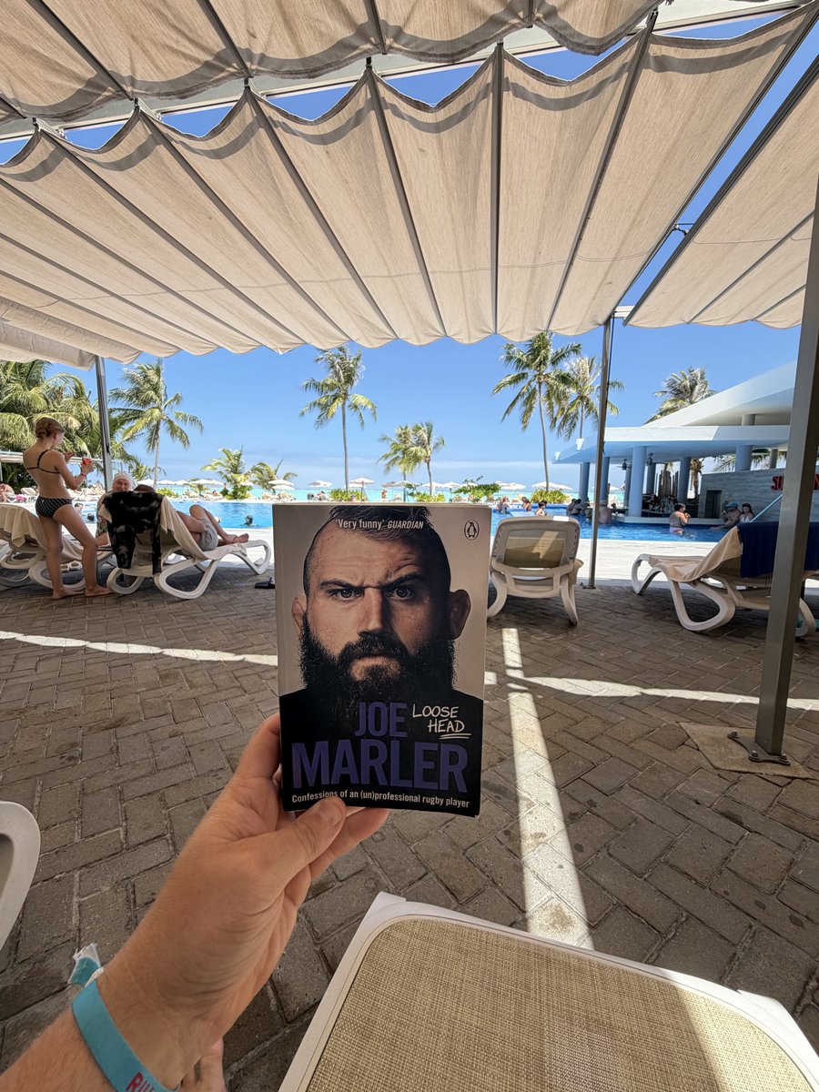 RJones_Plumbing's tweet photo. Just finished reading @JoeMarler whilst on holiday in the Maldives, a brilliant read this Welshman used to think you was a helmet ๐๐#GreatRead https://t.co/DS3UztvL6k