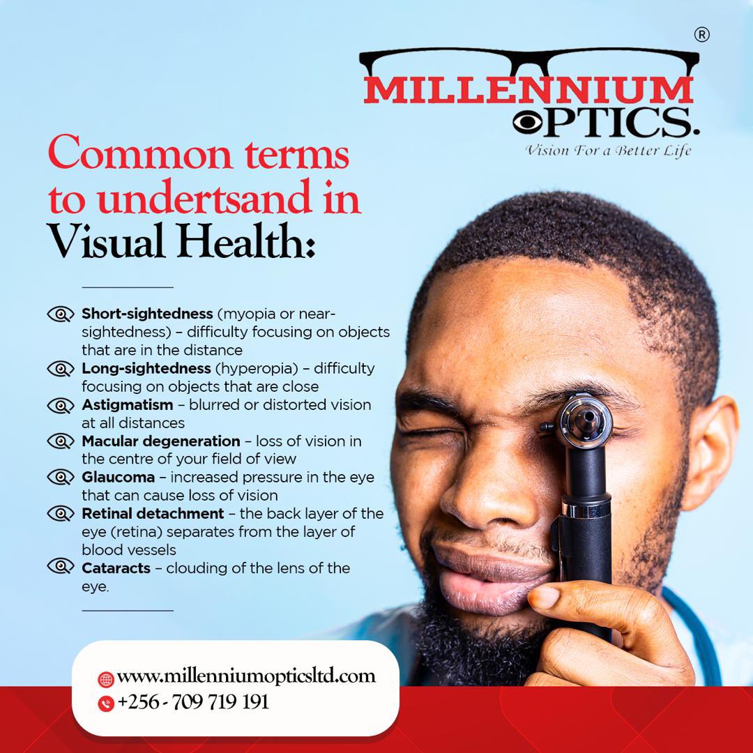 OpticsUg's tweet photo. Decoding Visual Health: A quick guide to common terms https://t.co/9wNBhSZUU3