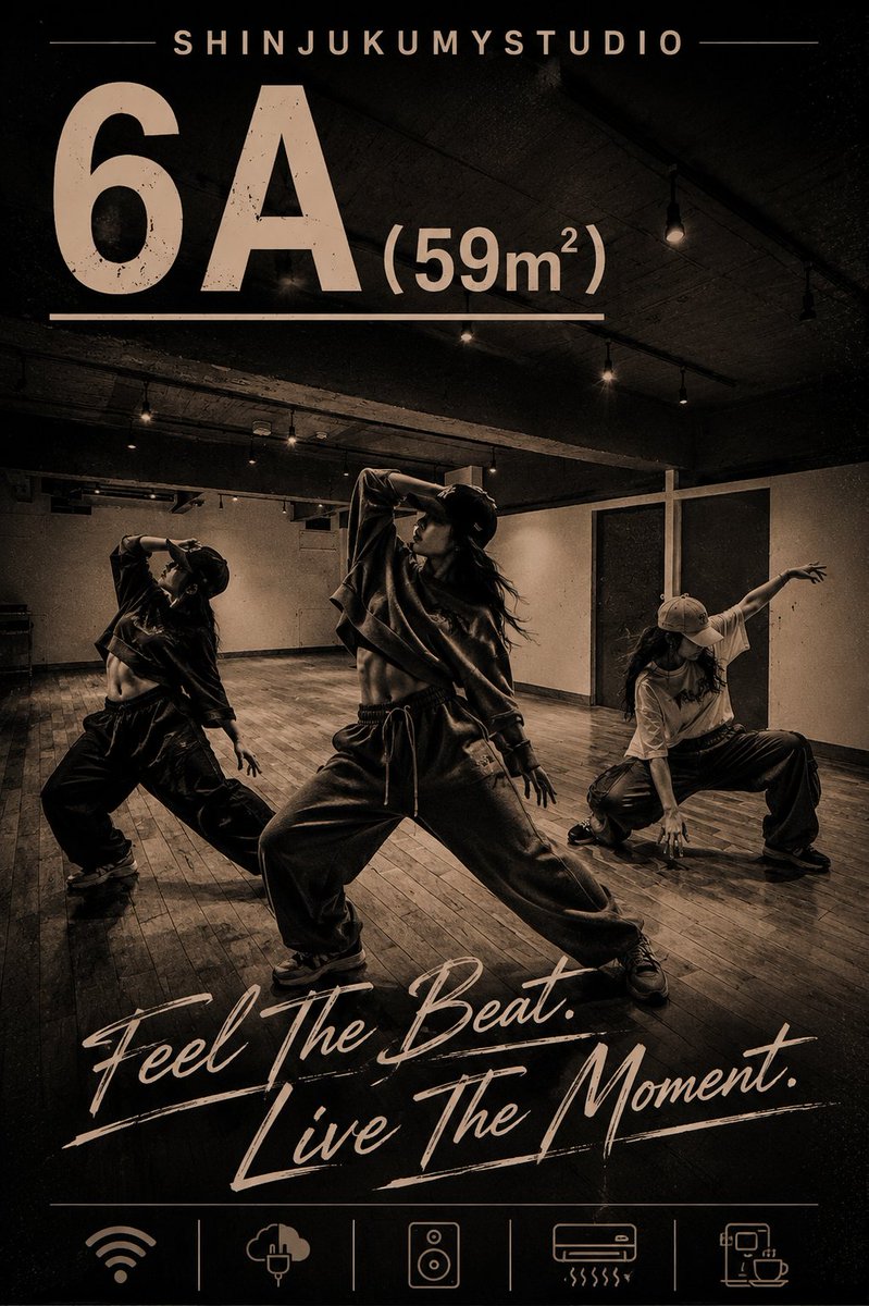sinjukustudio's tweet photo. 🌻夏休みの学生利用も大歓迎✨

ダンス練習・サークル活動・イベントリハーサルに💃

📍4Aスタジオ（52㎡）
20名前後での利用におすすめ！
📍4Bスタジオ（115㎡）
25名前後の大人数利用もOK✨

夏休みの練習場所にぜひご活用ください😊
#新宿マイスタジオ
#夏休みスタジオ
#レンタルスタジオ https://t.co/cZ7yuDBQrB