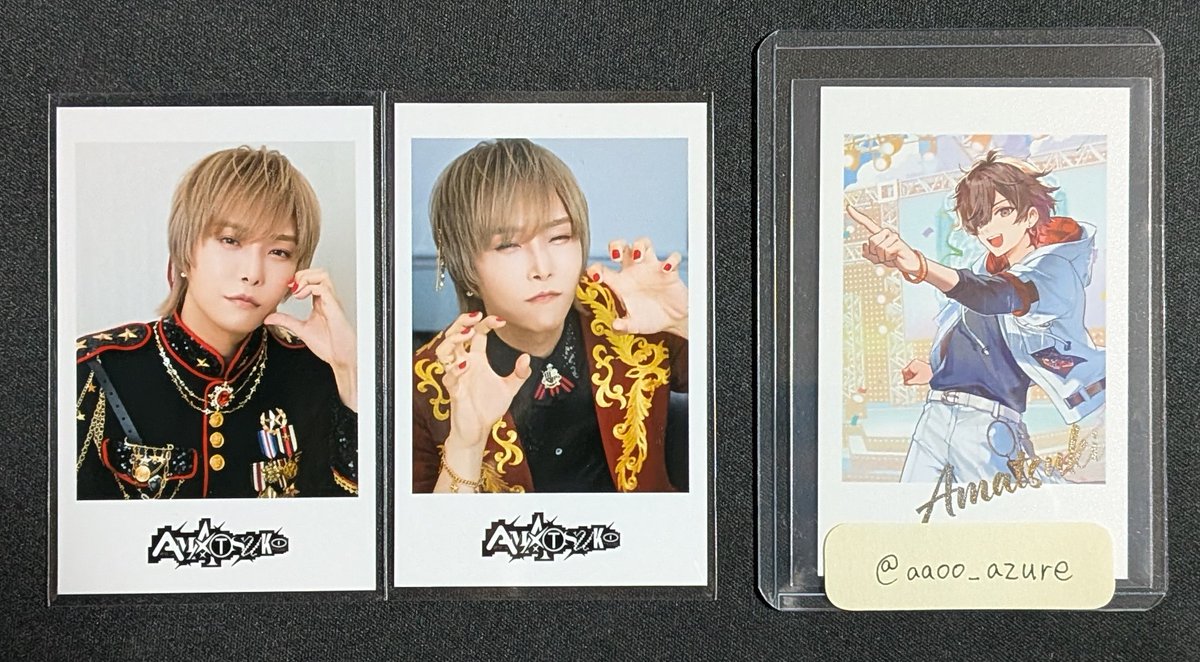 aaoo_azure's tweet photo. 【交換】天月 チェキ風カード

譲：1枚目
求：2枚目(各1)

・コンプ目的
・まとめての方優先
・7/20大阪現地or郵送での交換

検索からお気軽にお声掛けください！ https://t.co/megl3jefao