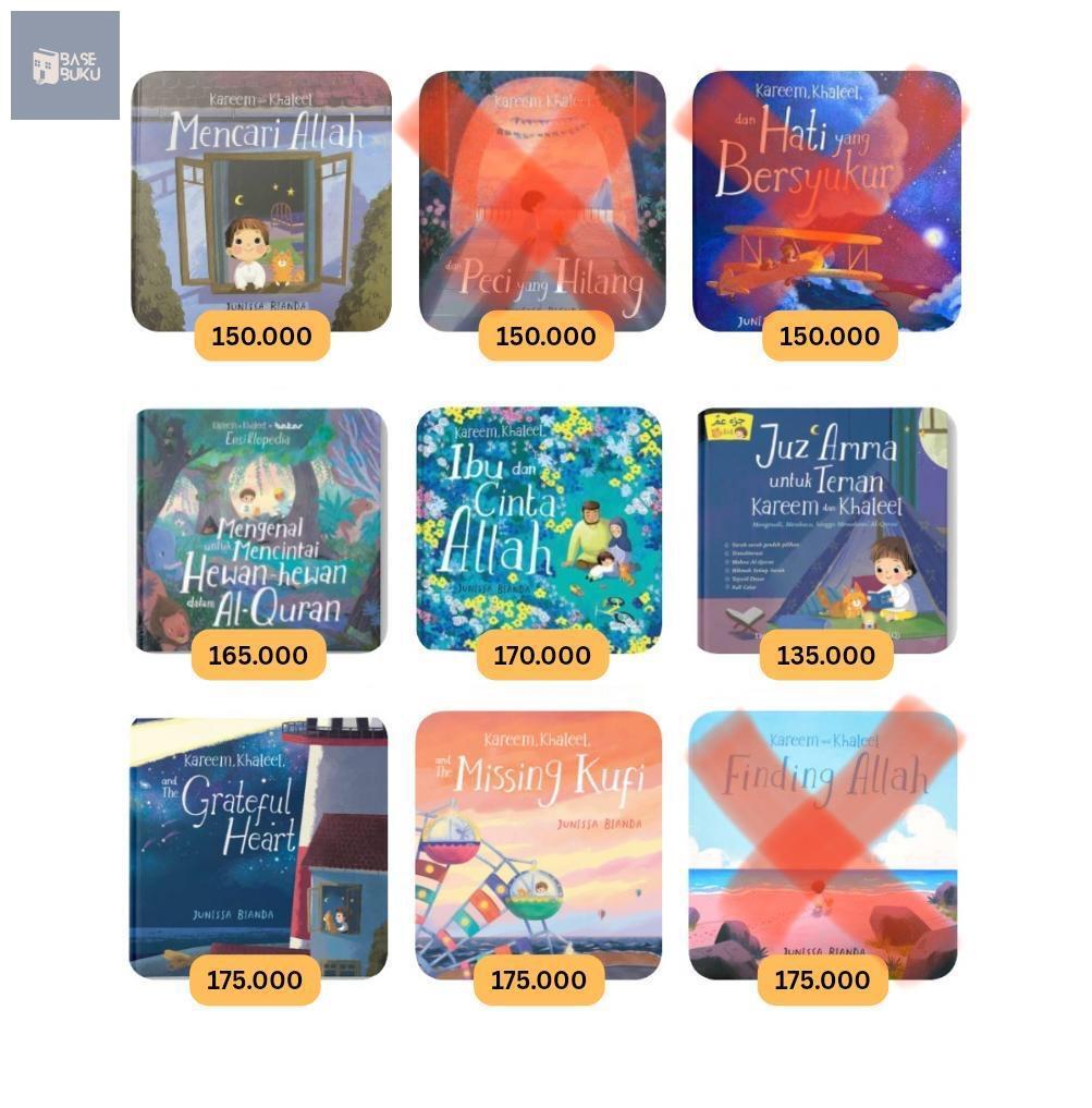 basebuku's tweet photo. 📚 wts open pre order kareem khaleel series
- all items disc start from 20%
- close 18 jul 26 eta end of jul
🚚 shipping from sleman, yk
dm amadeenaid for more details, thank you! 🫶🏻 https://t.co/zeoJ16fegQ