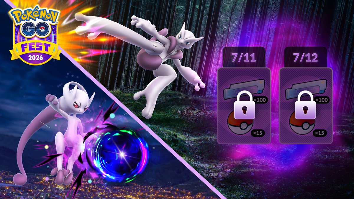PokemonGOAppJP's tweet photo. 🎉 「Pokémon GO Fest 2026：グローバル」開催記念！トレーナーの皆さんに「リンクチャージ」と「モンスターボール」が得られるコードが解放されるチャンスです！

「Pokémon GO Fest：グローバル」で開催される地域のミートアップに参加登録し、チェックインすることで、リワードが解放されます！

🗓️ 参加登録750000人
⏱️ 日本時間7月7日00:00から7月11日10:00まで
⭐ 「リンクチャージ」100個 + 「モンスターボール」15個

☑️ チェックイン750000人
⏱️ 日本時間7月11日06:00から7月12日20:00まで
⭐ 「リンクチャージ」100個 + 「モンスターボール」15個  #PokemonGOFest2026 #ポケモンGO