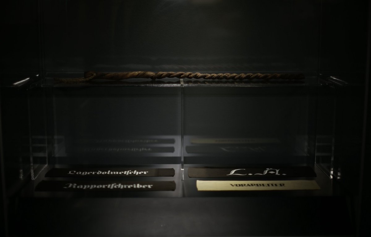 auschwitzxhibit's tweet photo. Kapos, particularly German Kapos, were given considerable leeway in their treatment of prisoners: they could beat, whip, choke, or even kill them.

#AuschwitzExhibition https://t.co/Lhe3LdP8jD