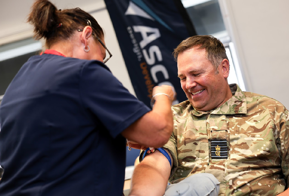 AscentFlight's tweet photo. Ascent was delighted to support a record breaking event at #RAFValley, as the site hosted the largest PSA (Prostate-Specific Antigen) testing event ever organised on Anglesey.
The event, partly funded by Ascent, tested 120 military and civilian male personnel. https://t.co/xVOedhfB4V