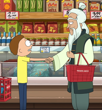 Mortabel_'s tweet photo. Why are there tons of adults grooming Morty lol https://t.co/IaLxNSTcRa