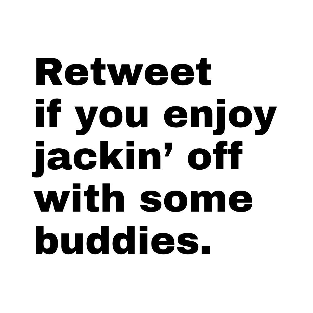 batebrovegas's tweet photo. Retweet if you enjoy jacking off with some buddies. https://t.co/779MndEUbV
