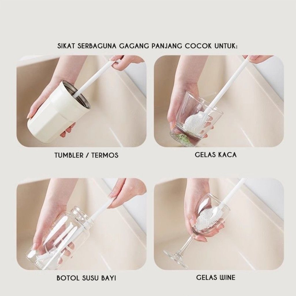 MilaSahi's tweet photo. Sikat Pembersih Botol/Gelas Serbaguna S01 Cleaning Brush / Alat Pembersih Botol Multifungsi https://t.co/y2wSsZBYMa https://t.co/zokqaHzicF