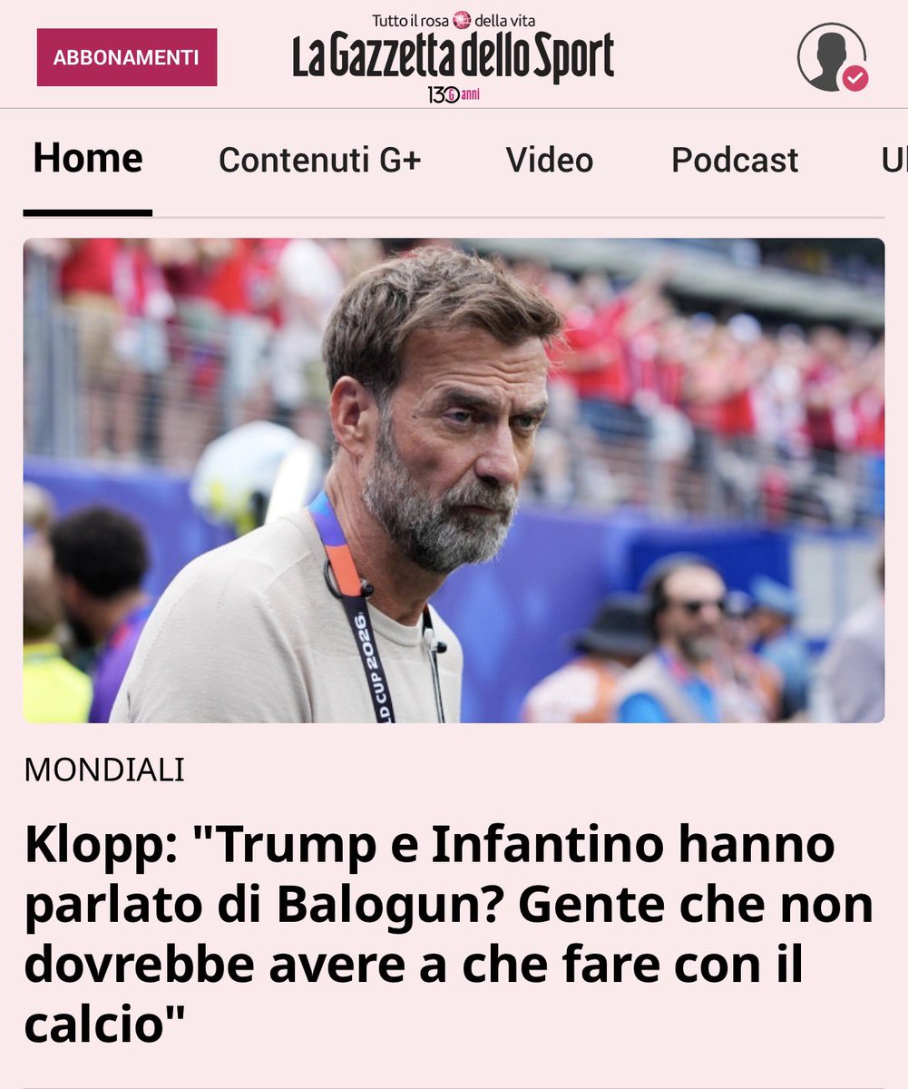 capuanogio's tweet photo. Klopp perfetto https://t.co/7hevrxXcWS