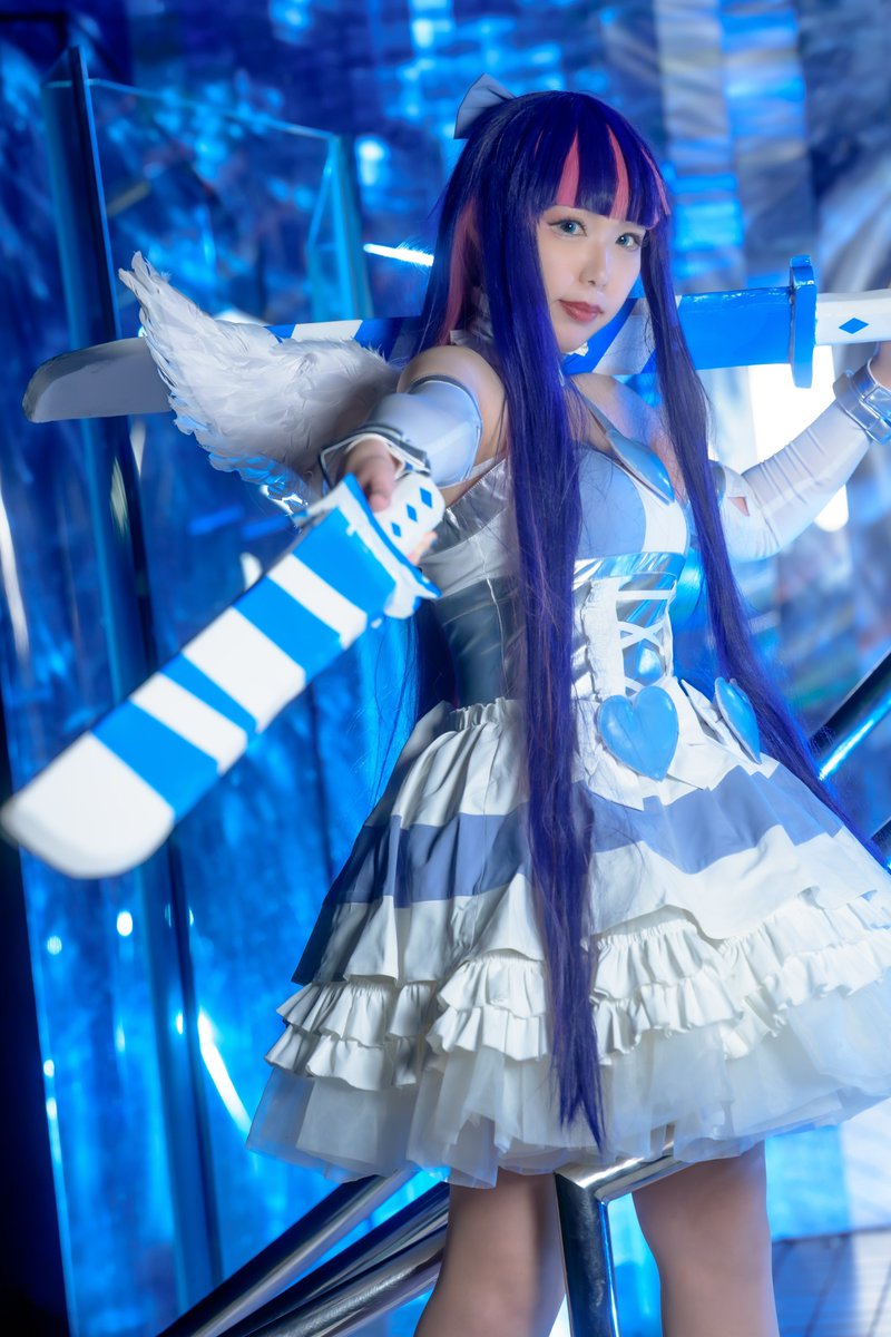 fuwary_min's tweet photo. 【Cosplay】

パンティ&amp;ストッキングwithガーターベルト

アナーキー・ストッキング

📸 @Nao_Cue 

#TMAF #TMAF2026 https://t.co/BBGwAPnJRw