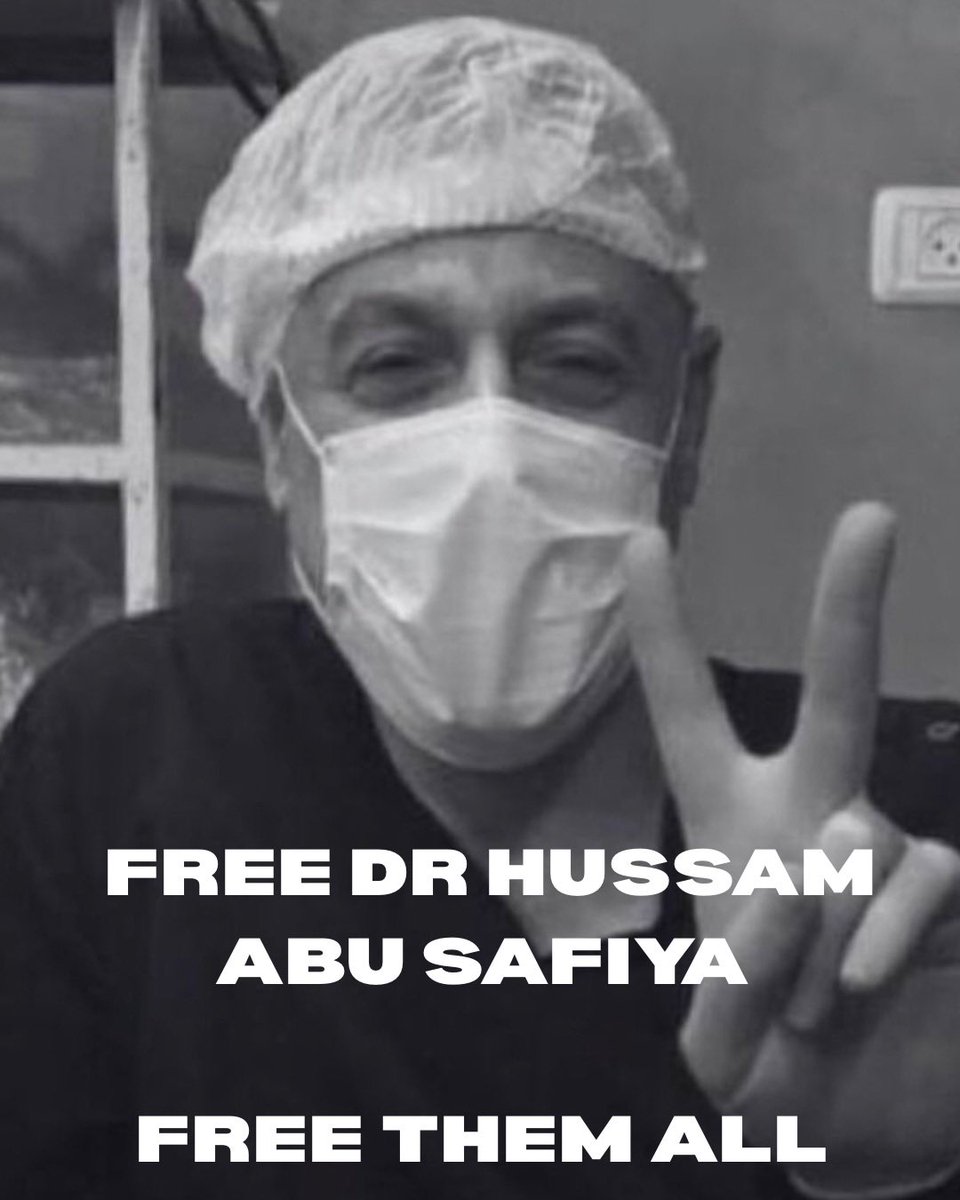 IrishhcwforPal's tweet photo. Free Dr Hussam Abu Safiya 

#FreeThemAll https://t.co/4QOnKIaEfB