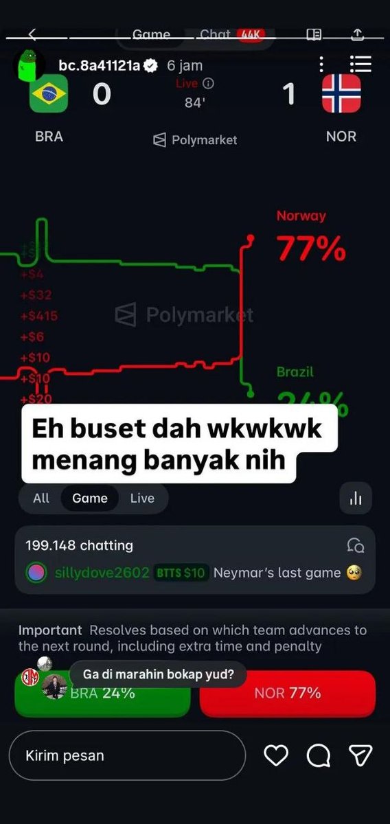 destiahim's tweet photo. Memang bukan urusan saya, tapi sekadar mengingatkan, masih banyak cara sukses yang jauh lebih membanggakan daripada taruhan. #AnakPurbayadanTaruhanBola https://t.co/x1id9HJFkL