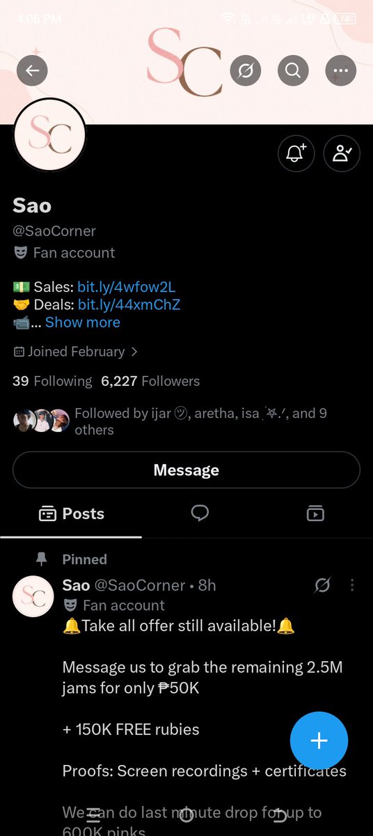 louverryx's tweet photo. @SaoCorner done https://t.co/4Z6t8Z0AMd
